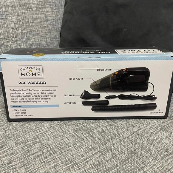 NIB: COMPLETE Home CAR wet/dry 12V Vacuum - Picture 3 of 6